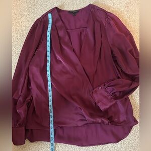 Banana Republic Deep Wine Colored Top